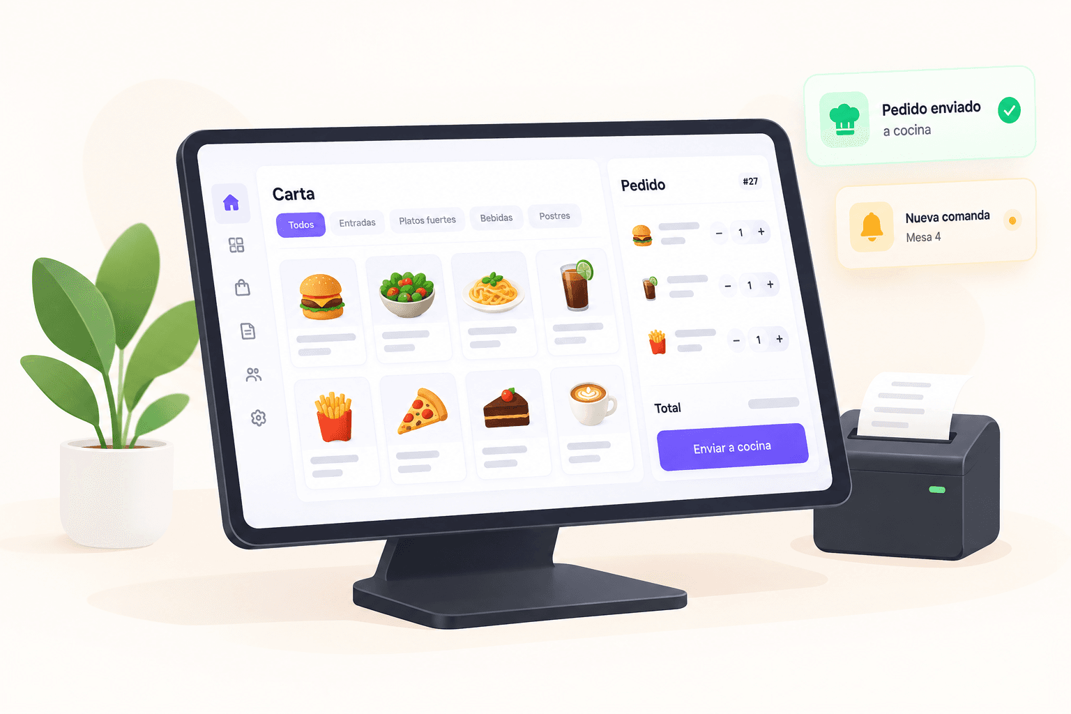 Kamppo POS and digital menu